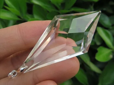 Редкая природа прозрачный хрусталь кварц драгоценный камень подвесной рейки заживление 17 г