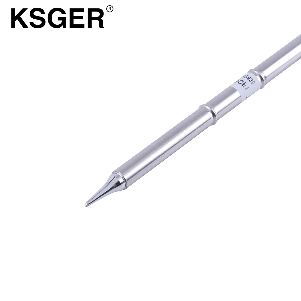 KSGER T12 Soldering Iron TipsT12-BCF1 T12-BCF2 T12-BCF3 Electric Tools For Hakko FX951 Station STM32 OLED | Инструменты