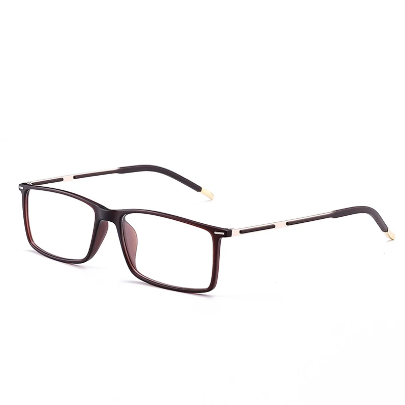 c3 brown gold Ibbolll, модные оправы для очков для мужчин, квадратные оптические очки, оправа, мужские прозрачные линзы, очки, роскошный бренд, Oculos S6076 - Цвет оправы: c3 brown gold