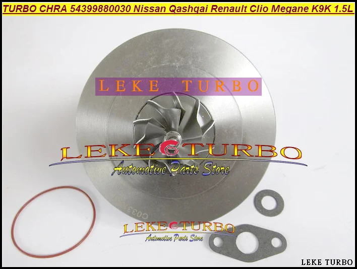 TURBO Cartridge CHRA 54399880030 54399700030 54399980070 For Nissan Qashqai For Renault Clio III Megane 2 Scenic 2 K9K 1.5L dCi