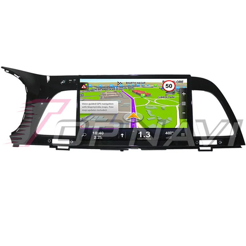  Car GPS Navigation Player for KIA K4 2014 9'' Android 8.1 Topnavi Auto Radio Tuner Head Unit NO DVD