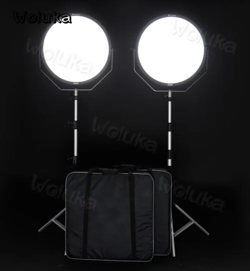 Falconeyes Led 사진 빛 라운드 케이크 소프트 라이트 필름 비디오 라이브 방송 채우기 빛 어린이 램프 SO-68TD CD50 T06
