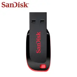 100% Оригинал SanDisk CZ50 накопитель 8 ГБ 16 ГБ 32 ГБ 64 ГБ 128 ГБ Интерфейс USB 2,0 USB Флешка Для Компьютерная флешка