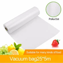 1 Roll 500cm Vacuum Fresh-keeping Bag Sealer Food Storage Bags Packaging Film Keep Fresh Non-toxic Packing Bag 7Size Choose 1 roll sealer fresh keeping vacuum bag sealer food storage bags packaging film keep fresh non toxic packing bag plastic wrap