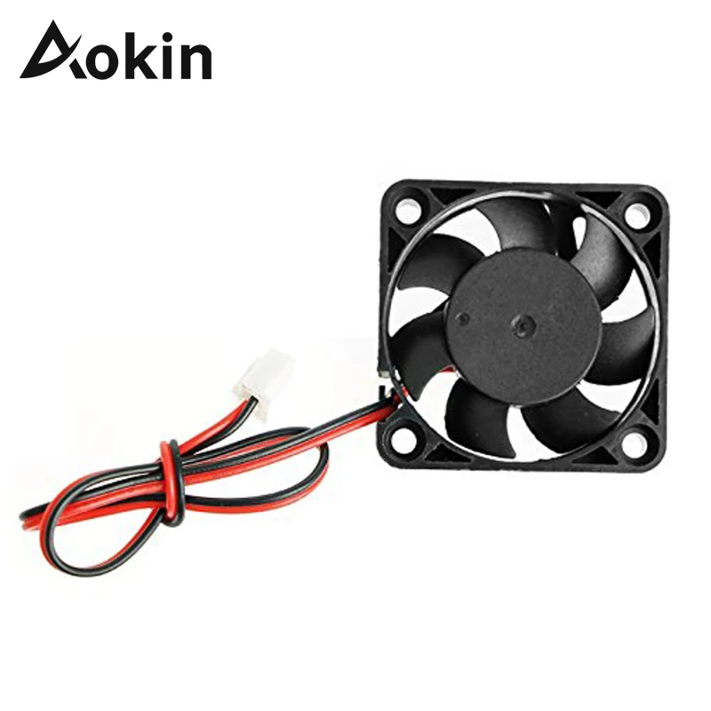 Aokin 4010 مروحة 12 V 40x40x10 مللي متر مروحة تيار مستمر بدون فرش ل غرفة التبريد مسند تبريد للاب توب مدمج به مكبر صوت المبرد ل 3D طابعة التبريد مروحة 4010 من...