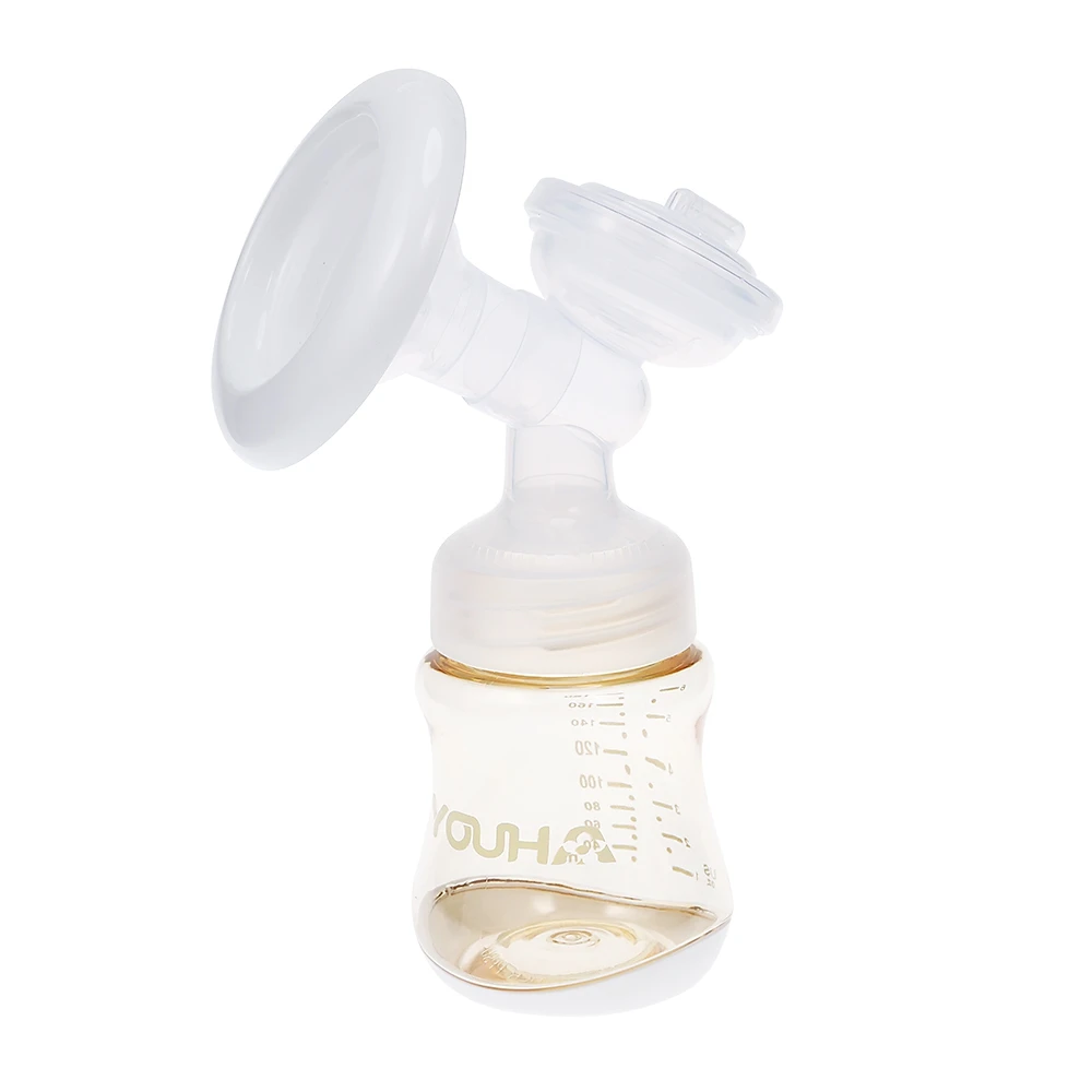 

Creative Bilateral Electric Breast Pumps with Baby Milk Bottle LCD display Breast Feeding Collector Automatic Milk Breast Pump