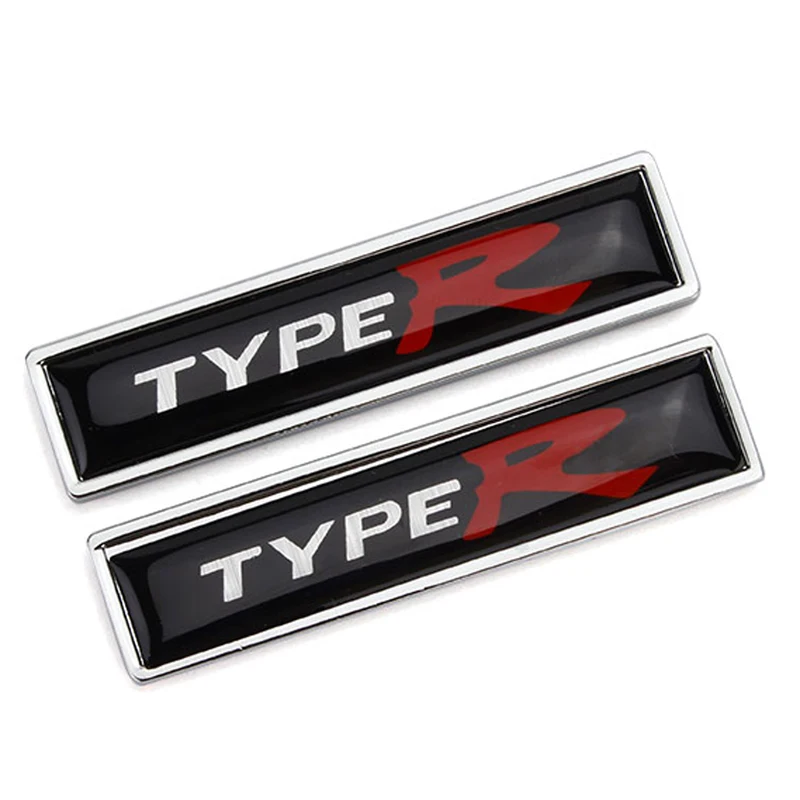 

Car Styling Auto Trunk Fender Anti-scratch Emblem Sticker For Honda City Jade Fit Jazz Civic Accord Odyssey CRV TypeR Badge