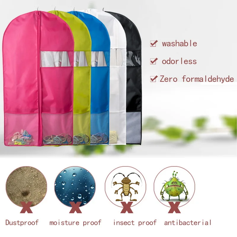 Urijk Thickening Dust Cover Protector Wardrobe Breathable Storage Bag