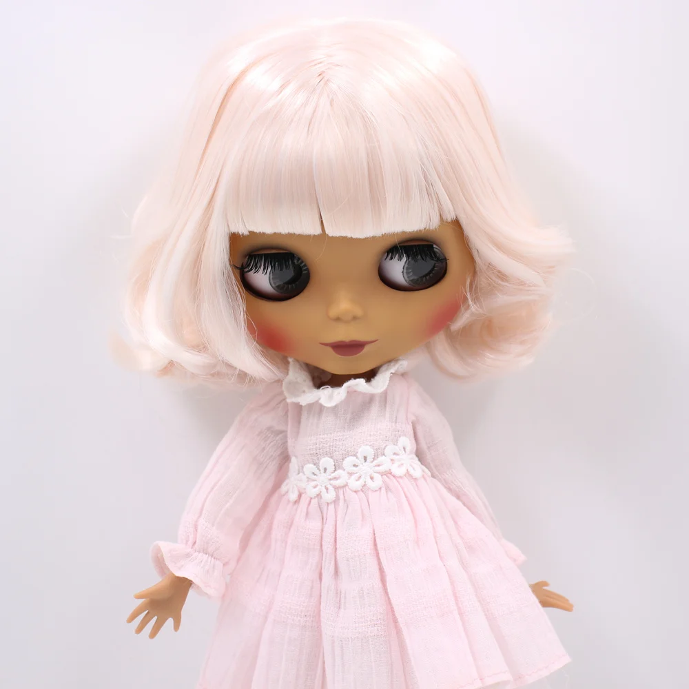 ICY Nude Blyth изготовленная на заказ кукла № BL2352/136 бледно-розовые волосы 1/6 bjd, pullip, licca, jerryberry