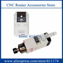 GDZ93* 82-2,2 18000 оборотов в минуту 4 шпиндель на подшипниках мотора 2.2Kw ER25 с воздушным охлаждением двигателя шпинделя и 2.2kw преобразователь частоты vfd