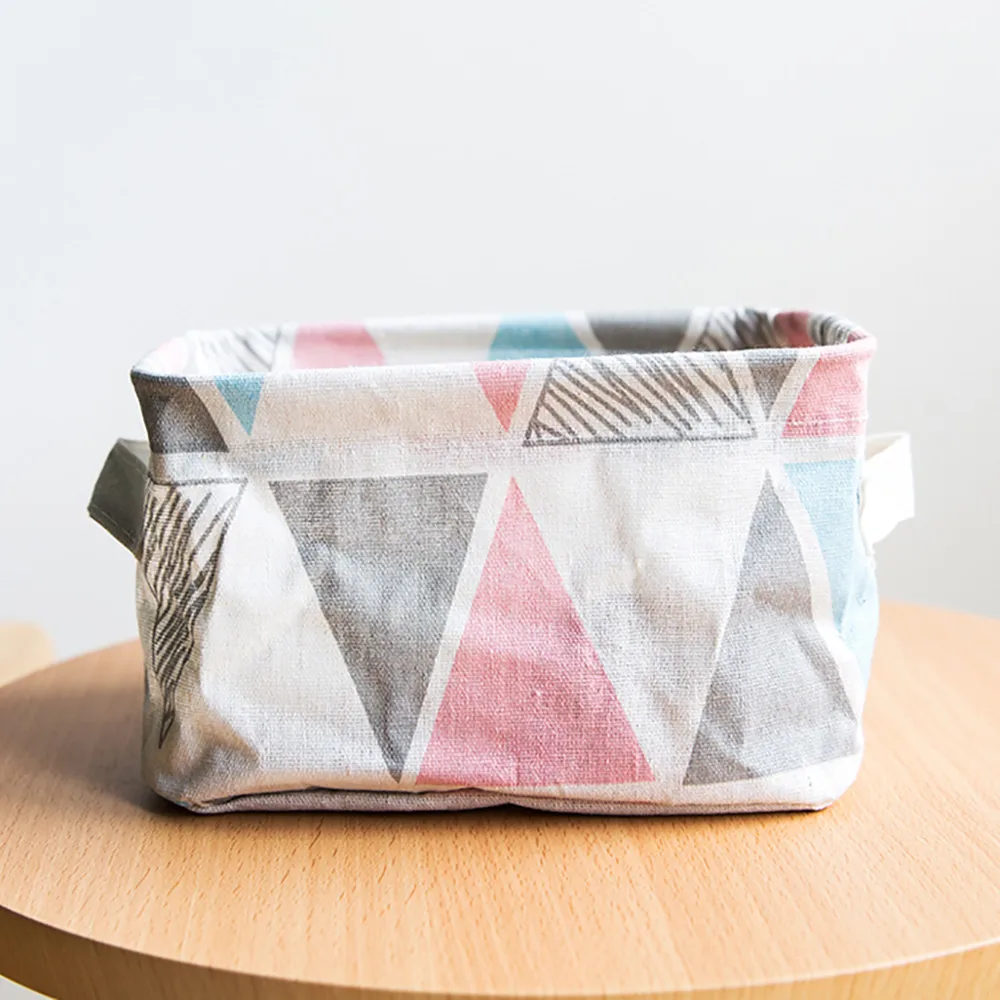 Складной ящик для хранения цветов Ящик игрушек органайзер тканевая корзина