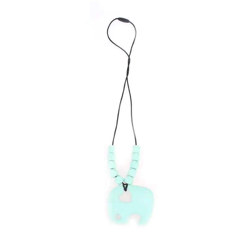 Модное ожерелье Дети мама DIY мягкий силиконовый гель украшения Декор Детский Прорезыватель