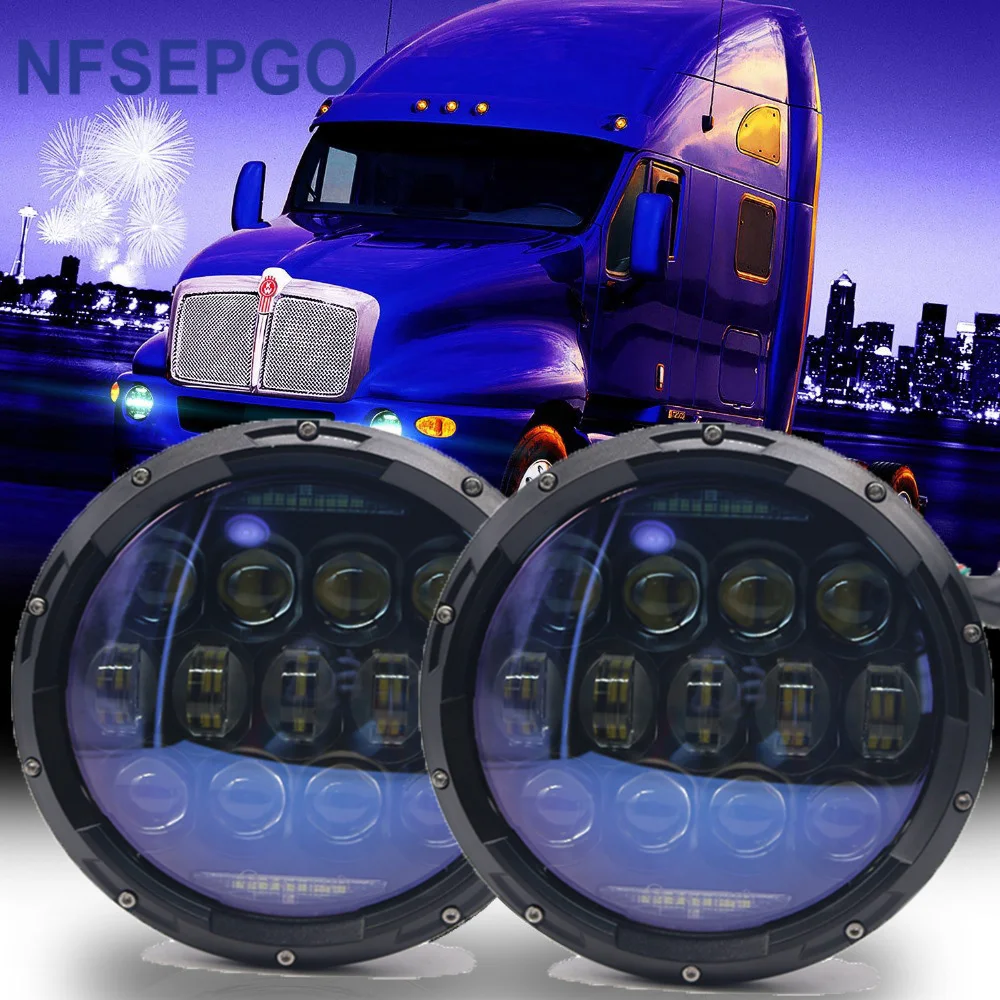 For suzuki samurai UAZ Hunter 7 inch LED Projector Headlight with DRL