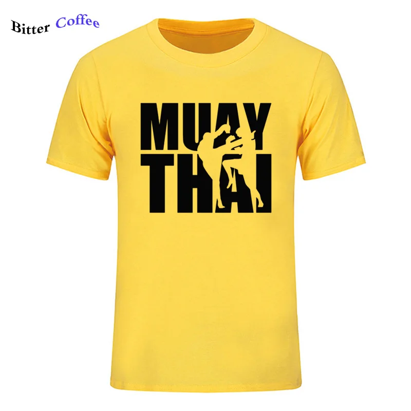Летняя новая мода Муай Тай Тайланд боксер футболка для человека Geek Homme футболка потрясающая футболка с поездами плюс размер - Цвет: 17