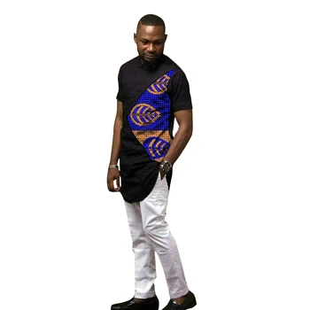 

Man Packwork T-Shirt Dashiki Mens African T-Shirt Top Traditional Tribal Ethnic Succunct Hippie Tops