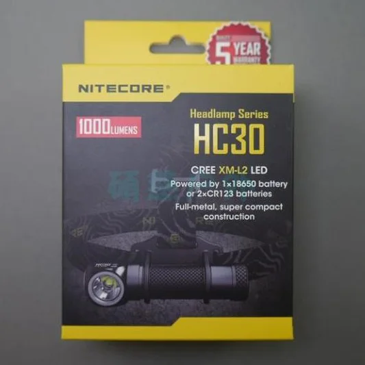 

2015 New Nitecore HC30 Headlamp CREE XM-L2 U2 1000 Lumen Headlight Waterproof Flashlight Torch For Camping Travel Freeshiping
