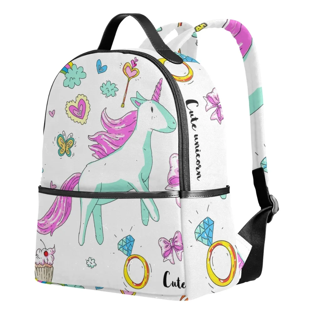 Unicorn Printing Student Backpack | Unilovers