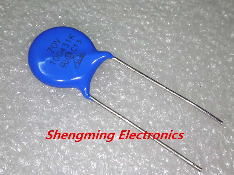 Buy 100 PCS 10D431K 10D 431K 10D431 10mm diameter 430v