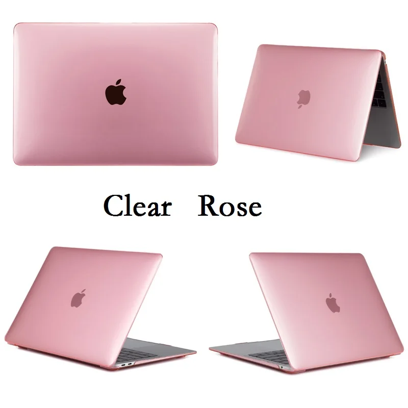 Painted Coque for Macbook New Air 13 2018 Laptop Case A1932 Clear PC Transparent Matte For Macbook Air 13 2018 A1932 Case Hard   (2)