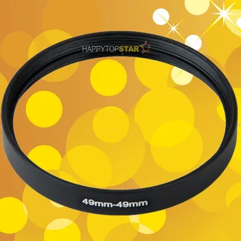 

49-49 49mm-49mm Double Female Female to Female Coupling Speed Ring Adapter Adaptor For Lens CPL ND UV Star Filter