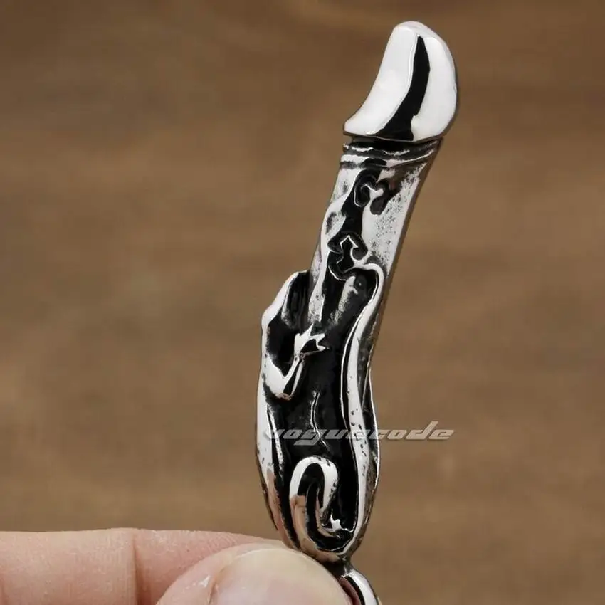 Мужская подвеска из нержавеющей стали 316L в стиле панк байкерском 6H014|biker pendant|punk