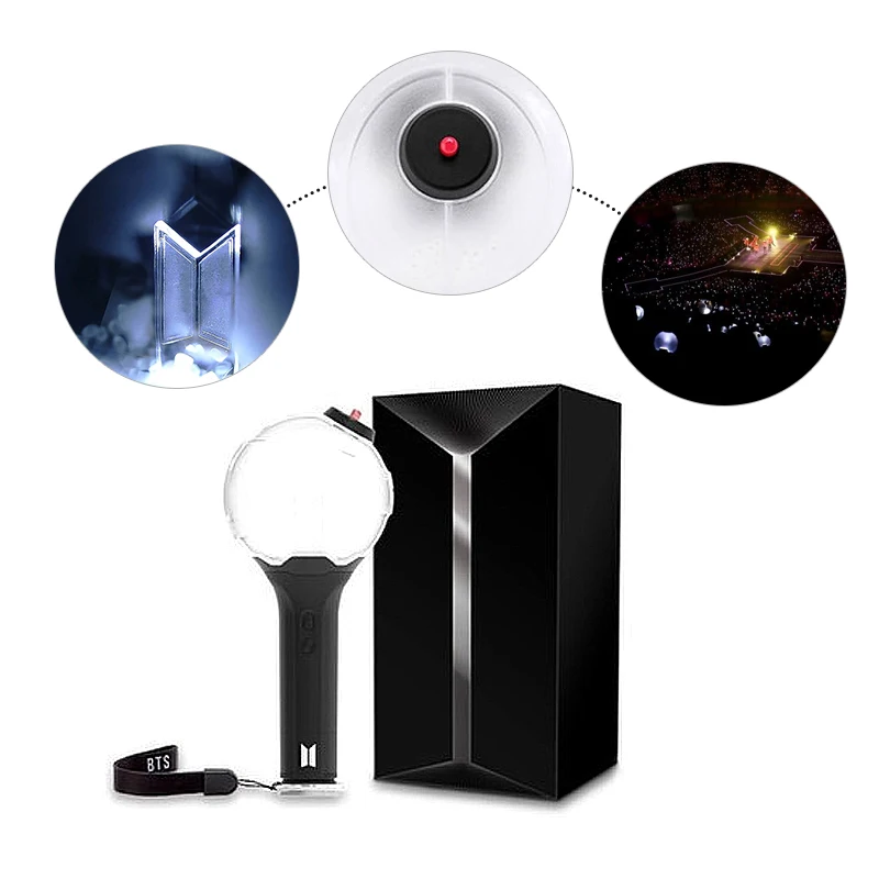 

LED KPOP BTS Stick Lamp Ver.1/2/3 ARMY Bomb Bangtan Boys Concert Glow Lamp Hiphop Lightstick Bangtan Boy V Fans Gift Night light
