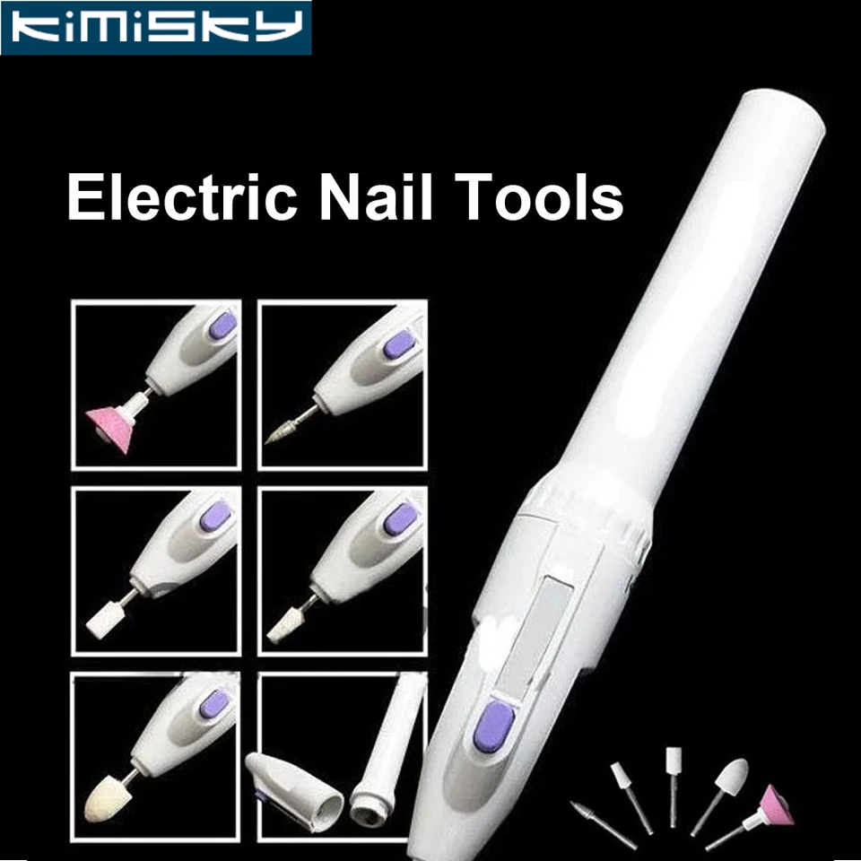 

5 IN 1 Tools Nail Care Electric Machine Kit Grooming Gel Tip Pedicure Kit Automatic Manicure Sets Polish Nail Art Tools Kits