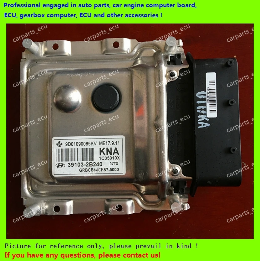 

For Hyundai Elantra Landau Renner TUCSON car engine computer board/ME17.9.11 ECU/Electronic Control Unit/39103-2B240/39103 2B240
