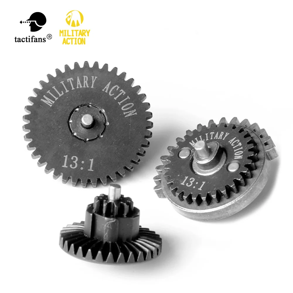 

Hunting Paintball Army Accessories 12:1/13:1/16:1/18:1/32:1/100:200/100:300 Original Torque Speed Gear Set AEG Airsoft Gearboxe