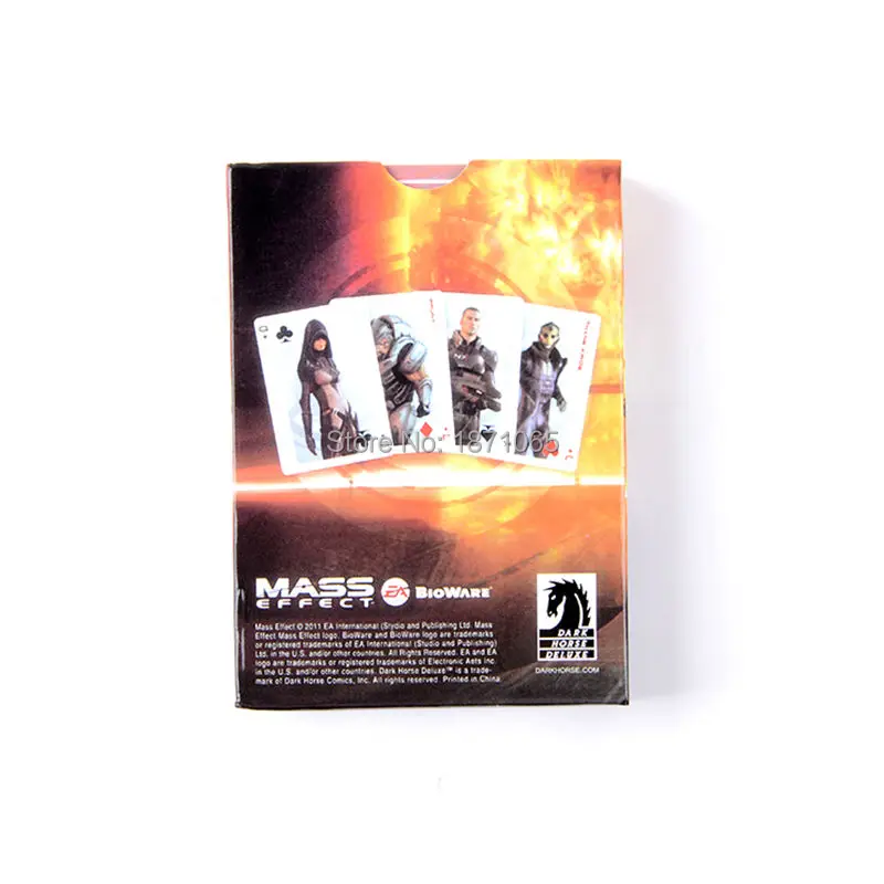 1 Набор Аниме Темный конь Делюкс Mass Effect игральные карты игровые карты Коллекция фигурка игрушки для детей