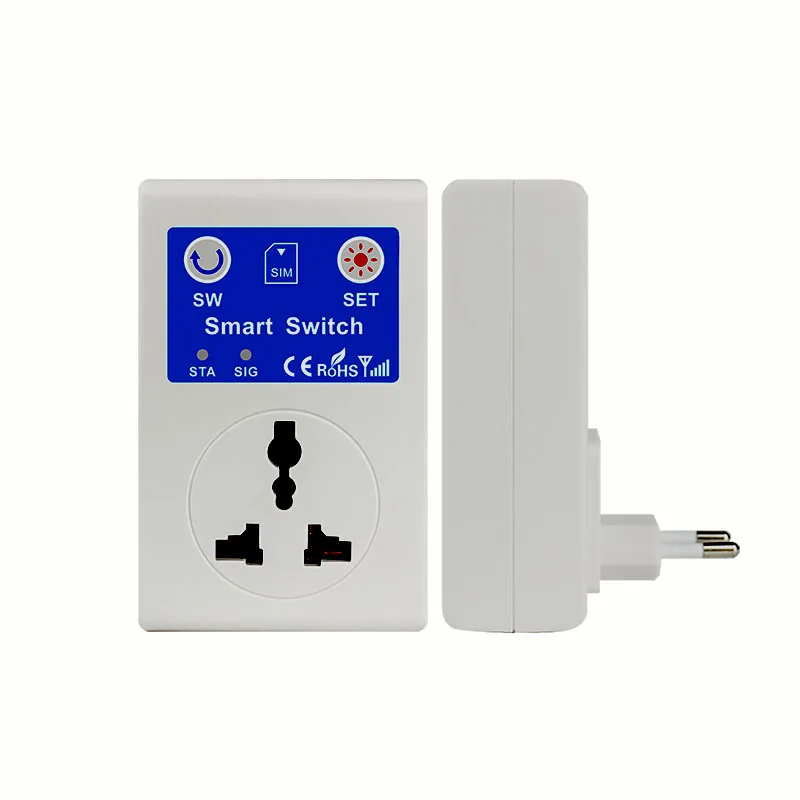 5 Pieces SC1-GSMVC Smart Socket GSM Mobile Phone Smart Remote Control Switch 110V-240V 10A EU/UK/AU Plug