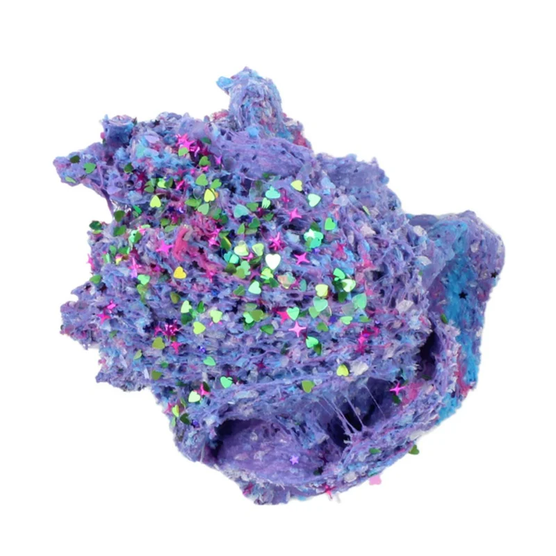 60ML Crystal Dynamic Sand Cotton Fluffy Slime Toys Mud Hand-Pulled DIY Plasticine Magnet Light Clay Antistress Toy Slime