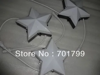 

DC24V WS2811 star type pixel module,12pcs 5050 SMD rgb led inside,2.88W,IP68,ONE sides;200mm diameter;milky cover