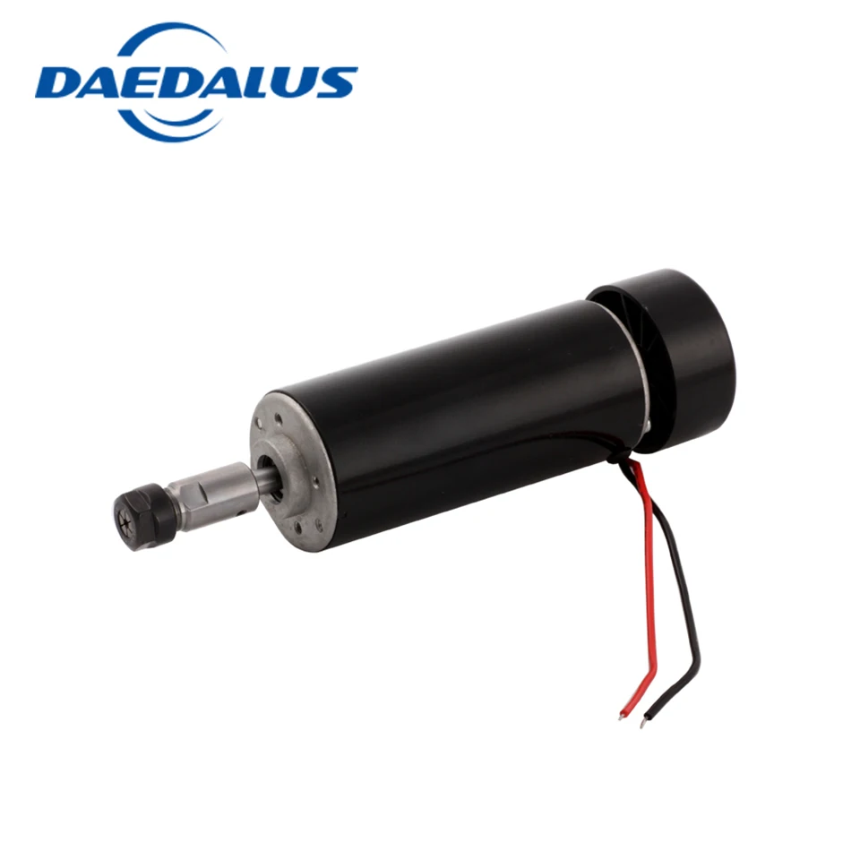 

CNC Spindle Motor 500W DC Air Cooled CNC Router Spindle and free ER11 spindle collet for cnc Milling Machine
