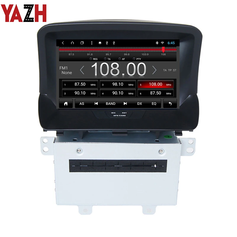 Excellent YAZH 2 din autoradio For Opel Mokka/Buick Encore 32GB Car Stereo Bluetooth Car PC Multimedia System Android 8.1 GPS navigation 3