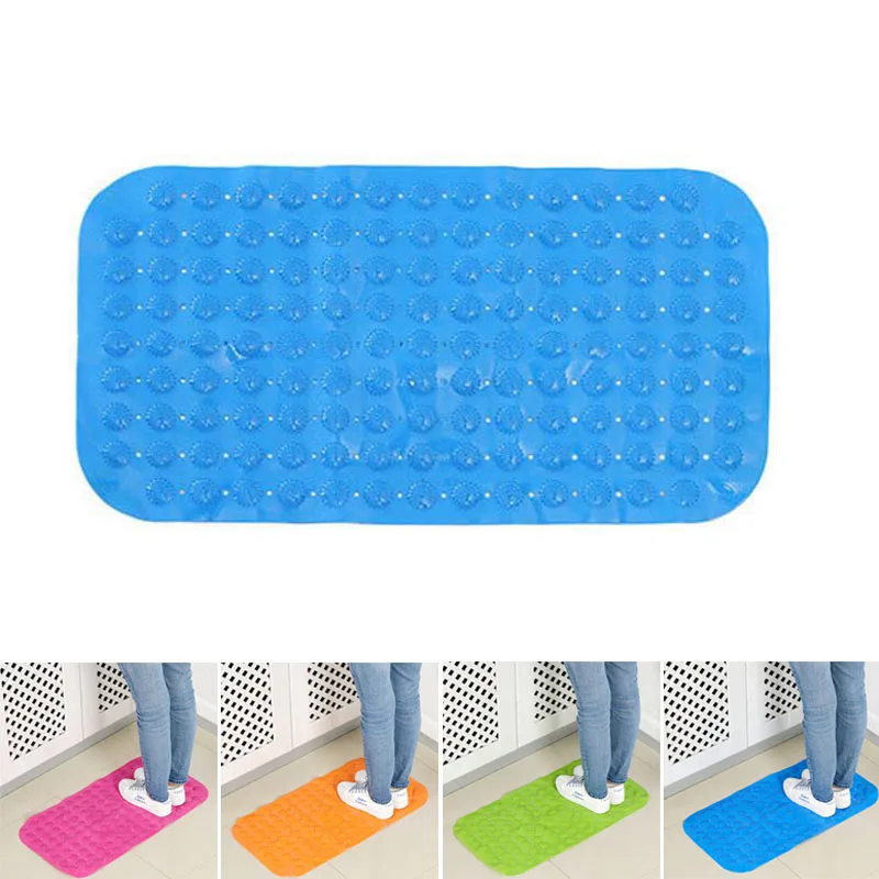 Bathroom Accessories PVC Non slip Bath Mat Shower Bath Foot Massage