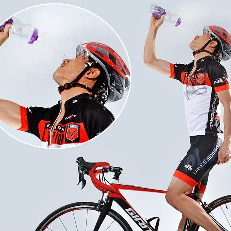 ROCKBROS, велосипедная бутылка для воды, MTB, велосипедная, Спортивная, велосипедная, портативная, чайник, бутылка для воды, пластиковая, Спортивная, для горного велосипеда, посуда для напитков, 750 мл