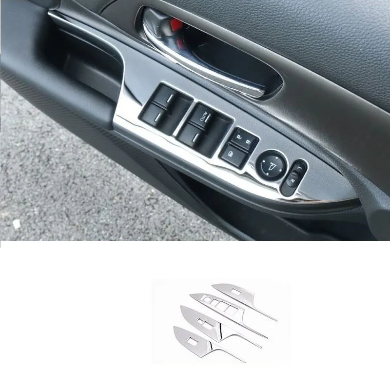 

Car Window Interior Promote Auto Modified Chromium Modification Accessory Covers Bright Sequins 14 15 16 17 FOR Honda Accord