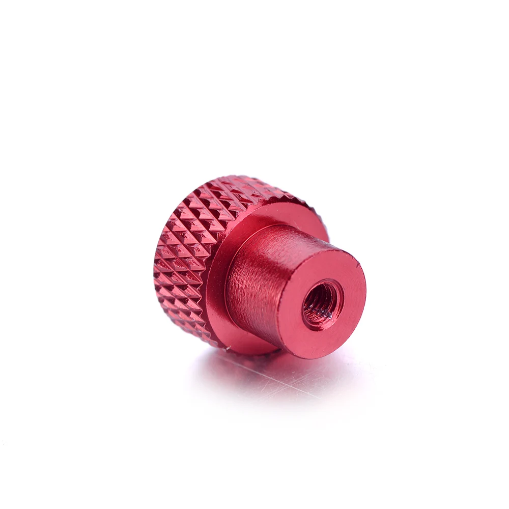 

1 PCS M3 Knurled Thumb Nut for Locking Airflame Tripod Aluminium Alloy M3 Nuts Red Color Metalworking Tools