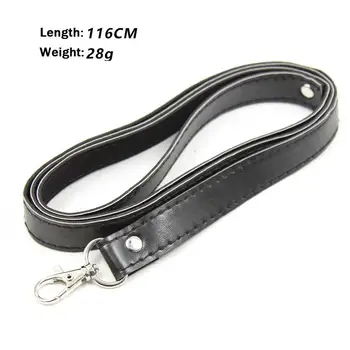 Bondage Boutique Leather Collar Lead chain Adult Game  for women Collars submission Sex Toys Pet Traction belt 5