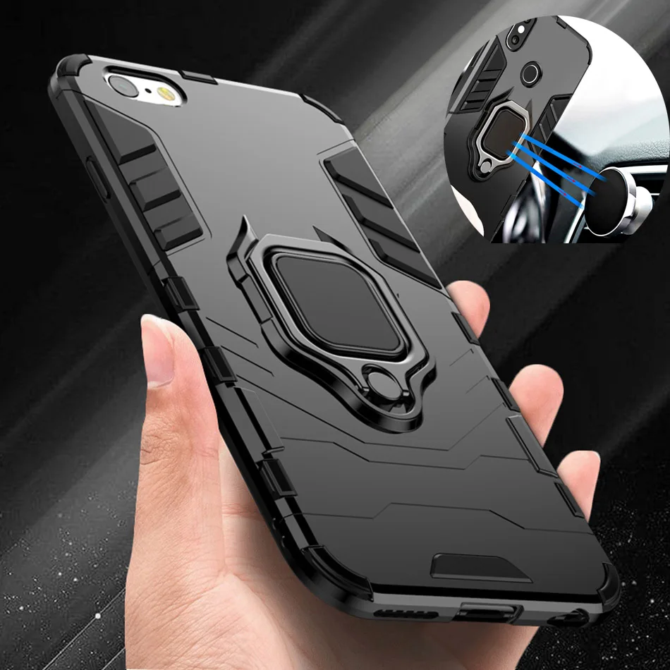 

For OPPO K1 Anti-knock Phone Case Fashion Armor Shockproof Soft Silicone Case For OPPO R15X Magnetic Car Holder Protective Case