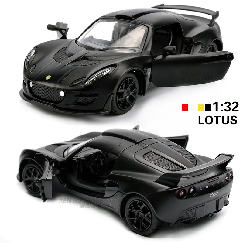 Lowest Price 1:32 kids toys LOTUS Mini Auto metal toy cars model pull back car miniatures gifts for boys children