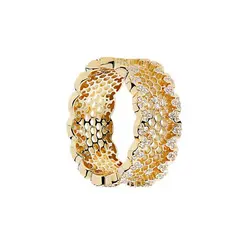 925 пробы блеск серебра Мёд Пан кольцо подходят оригинальный кольцо пчела совместим с Европейской Для женщин свадебные очарование пчела