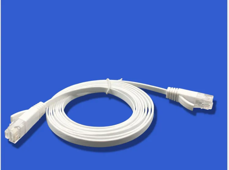 

Six types of network cable flat Gigabit network cable oxygen-free copper computer jumper n94
