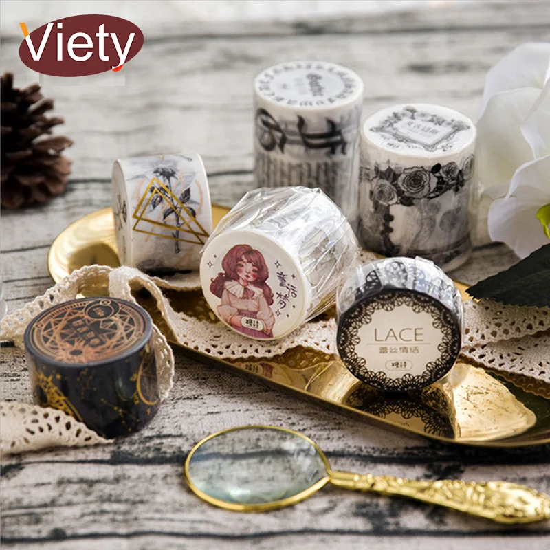 

2-5cm*5m Vintage Astrolabe washi tape DIY decoration scrapbooking planner masking tape adhesive tape label sticker stationery
