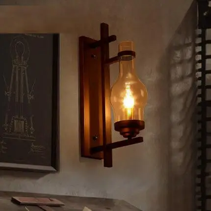 zenfone 3 painting light Wall á Industrial Style Wall âLoft Sconce Iron Glass