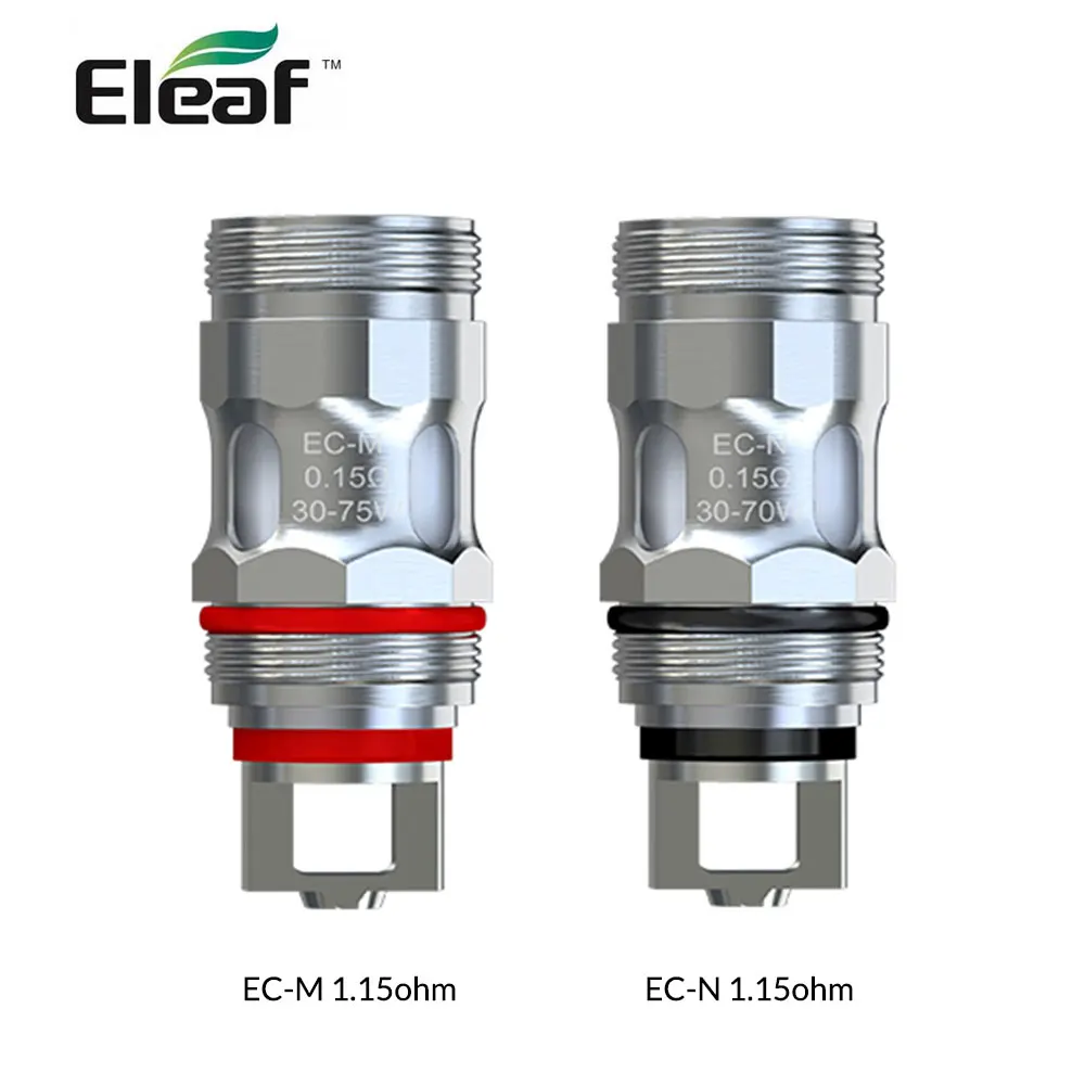 Original Eleaf EC-M 0.15ohm/ EC-N 0.15ohm Coil Head Replacement Coil Head For iJust ECM Kit 5pcs/pack
