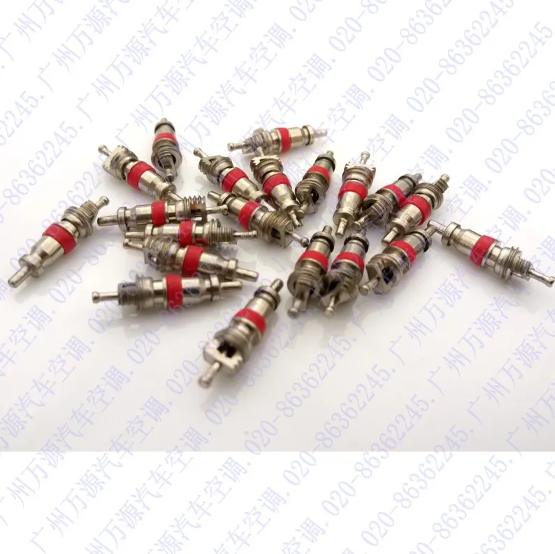 31pcs Automotive ac valve cores/high and low pressure refrigerant pipe nozzle valve needle/removable core repair tool