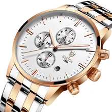 DITA Fashion Mens Watches Top Brand Luxury Sports Casual Waterproof Mens Watch Quartz Stainless Steel Wristwatch Reloj Hombre