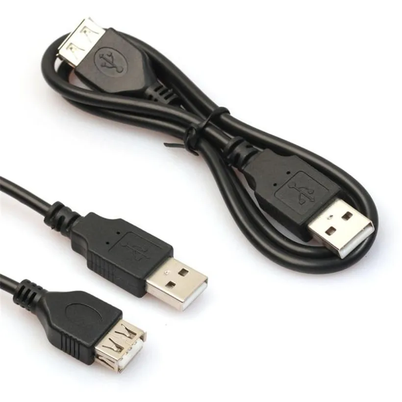 Расширенный 2018 новый компьютерный адаптер Micro USB 1 шт. 2ft/60 см черный папа на